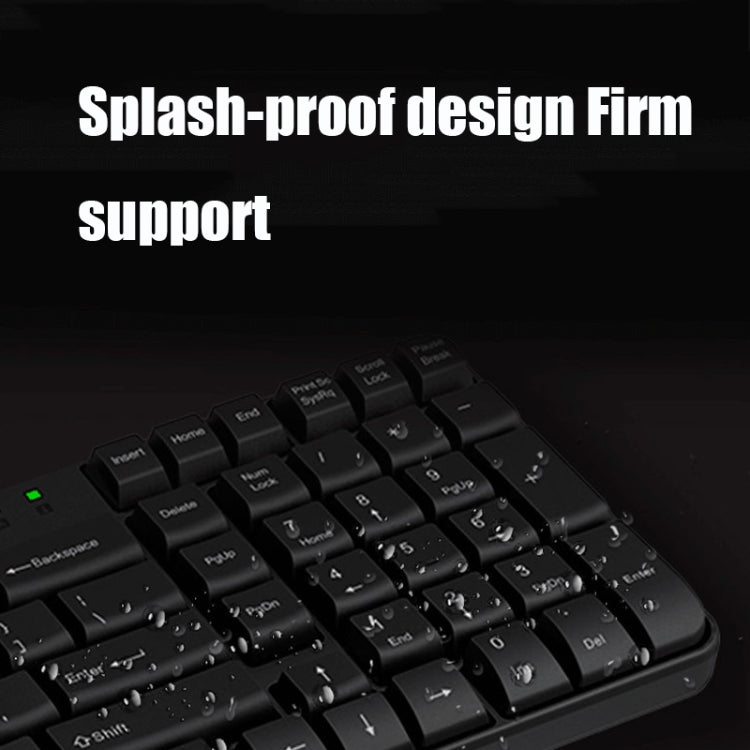Rapoo X1800S 2.4GHz Wireless Keyboard and Mouse Set(White)