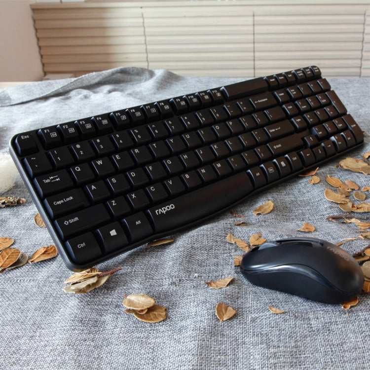 Rapoo X1800S 2.4GHz Wireless Keyboard and Mouse Set(White)