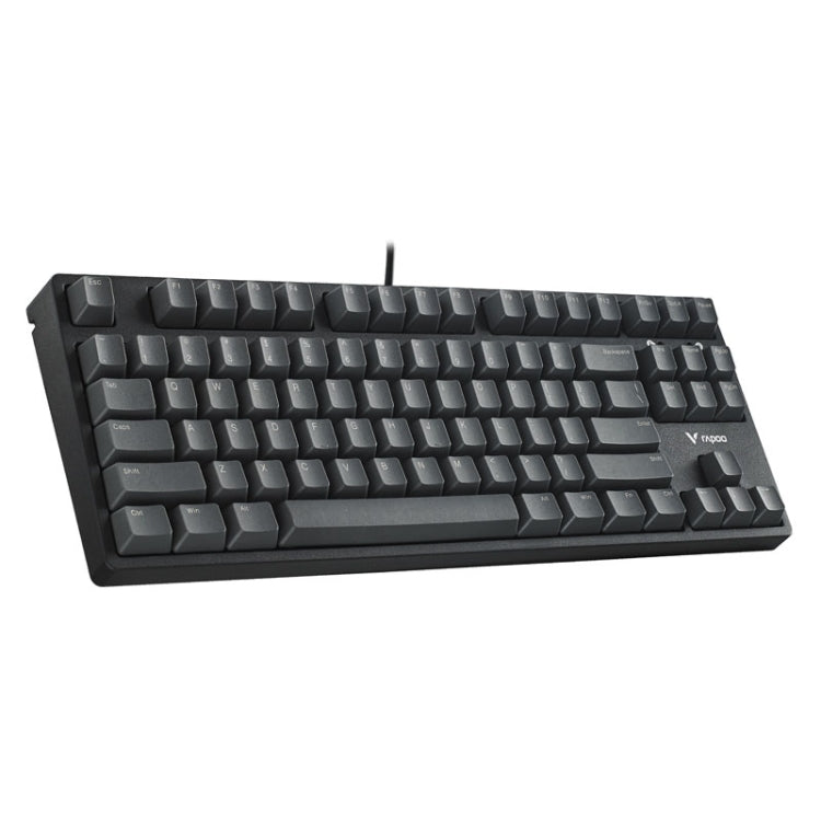 Rapoo V860 Desktop Wired Gaming Mechanical Keyboard, Specifications:87 Keys(Tea Shaft)