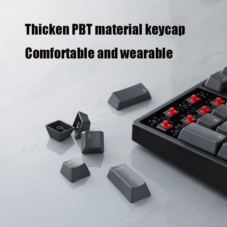 Rapoo V860 Desktop Wired Gaming Mechanical Keyboard, Specifications:87 Keys(Tea Shaft)
