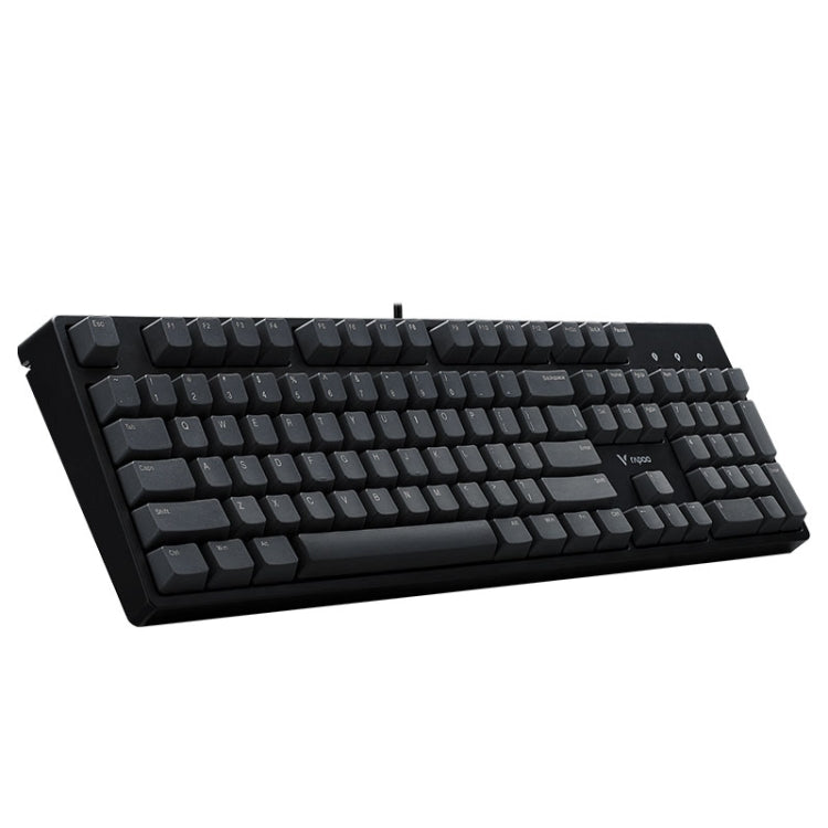 Rapoo V860 Desktop Wired Gaming Mechanical Keyboard, Specifications:104 Keys(Red Shaft)