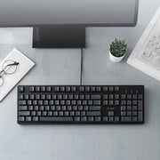 Rapoo V860 Desktop Wired Gaming Mechanical Keyboard, Specifications:104 Keys(Red Shaft)