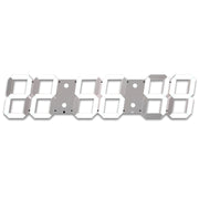 Creative LED Digital Wall Clock Multi-function WIFI Clock, Style:6 Bit Hollow WIFI(White)