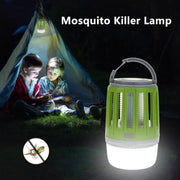 Solar Power Mosquito Killer Outdoor Hanging Camping Anti-insect Insect Killer, Color:Green + Solar Panel