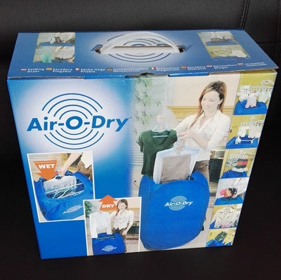 Foldable Free Installation Portable Household Mini Clothes Dryer(Blue)