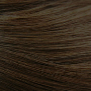 Women's Wool Long Hair With Bangs Natural Fluffy Wig, Color:Haze Blue (Black On Top) 54CM