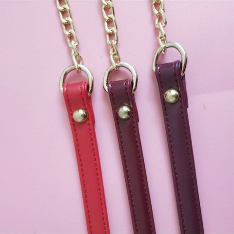 Women Bag PU Leather Chain Long Shoulder Strap Bag Accessories(Green)