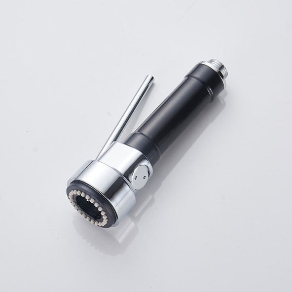 Kitchen Sink Chrome Faucet Nozzle Replacement Head Hand-held ABS Sprinkler