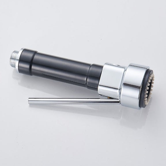 Kitchen Sink Chrome Faucet Nozzle Replacement Head Hand-held ABS Sprinkler