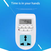AL-06  220-240V  Digital Timer  Switch Socket, EU Plug