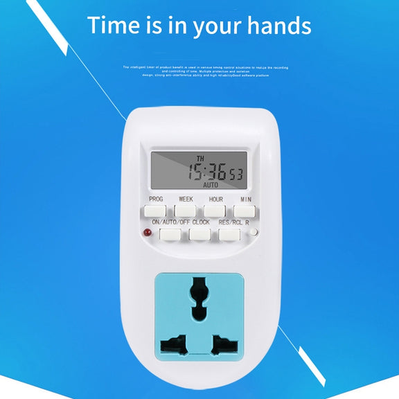 AL-06  220-240V  Digital Timer  Switch Socket, EU Plug