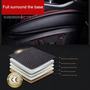 Universal PU Leather Car Seat Cover Coffee Deluxe