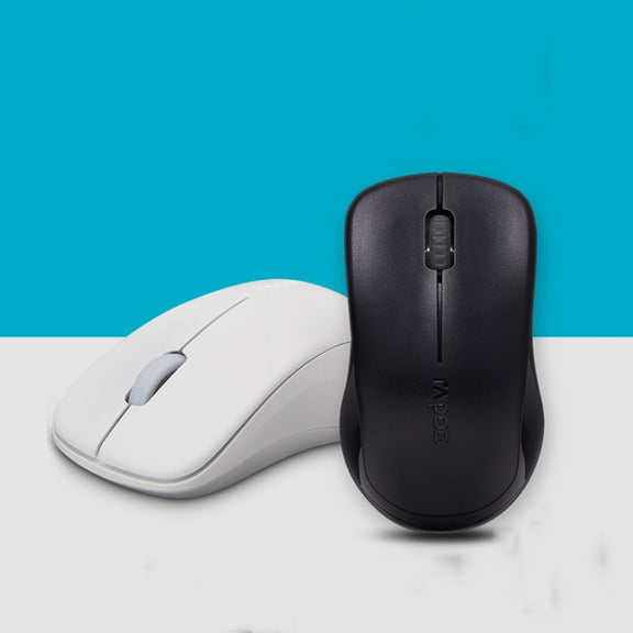 Rapoo1680 2.4GHz 1000 DPI 3 Buttons Business Office Desktop Computer Notebook Mute Portable Power Saving Wireless Mouse(White)