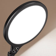 10 inch 26cm Live Broadcast Photography Desktop Beauty Fill Light Bracket, Style:Medium Version+Cooling Bracket(Black)
