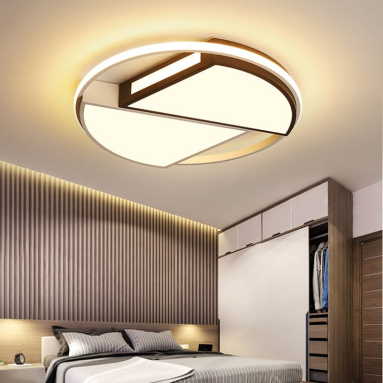 Simple Modern Bedroom Ceiling Lamp Creative Room Study Light, Diameter:50cm(Warm Light)