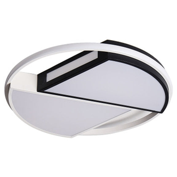 Simple Modern Bedroom Ceiling Lamp Creative Room Study Light, Diameter:50cm(Warm Light)