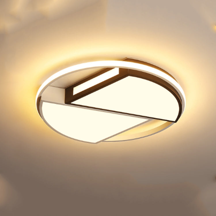 Simple Modern Bedroom Ceiling Lamp Creative Room Study Light, Diameter:50cm(Warm Light)