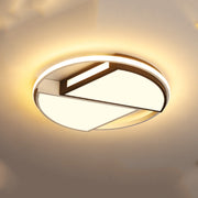 Simple Modern Bedroom Ceiling Lamp Creative Room Study Light, Diameter:50cm(Warm Light)