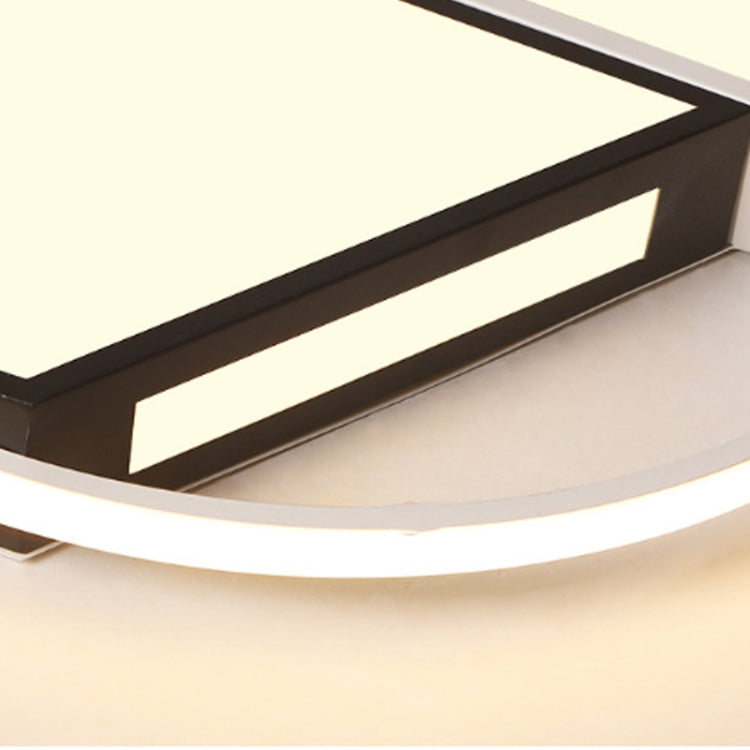 Simple Modern Bedroom Ceiling Lamp Creative Room Study Light, Diameter:50cm(Warm Light)