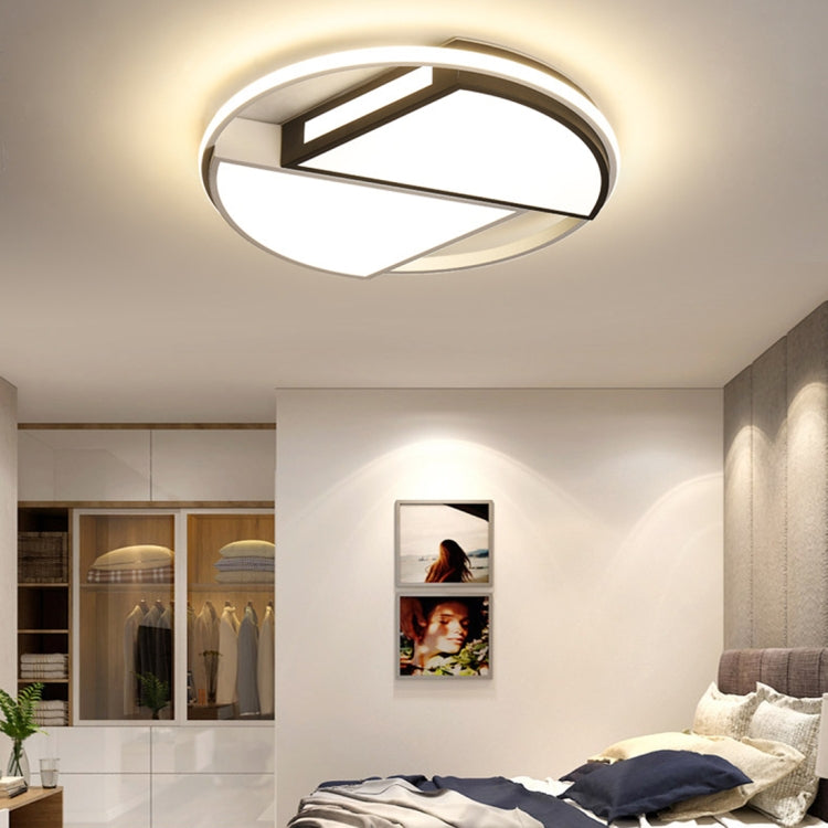 Simple Modern Bedroom Ceiling Lamp Creative Room Study Light, Diameter:50cm(Warm Light)