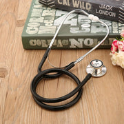 Double-sided Stethoscope Single Tube Doctors Nurse Professional Cardiology Stethoscope Aluminium Alloy Chestpiece(Red)