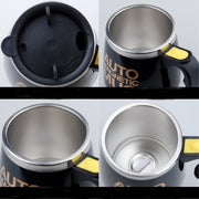 Automatic Mixing Cup Coffee Cup Portable Household Mixer(White)