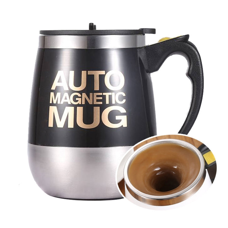 Automatic Mixing Cup Coffee Cup Portable Household Mixer(Black)