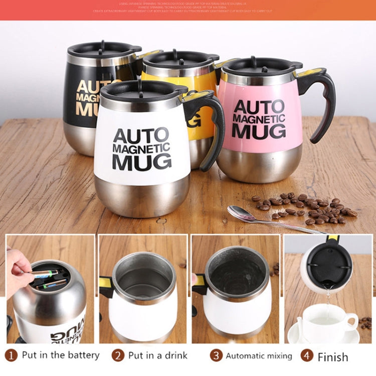 Automatic Mixing Cup Coffee Cup Portable Household Mixer(Black)