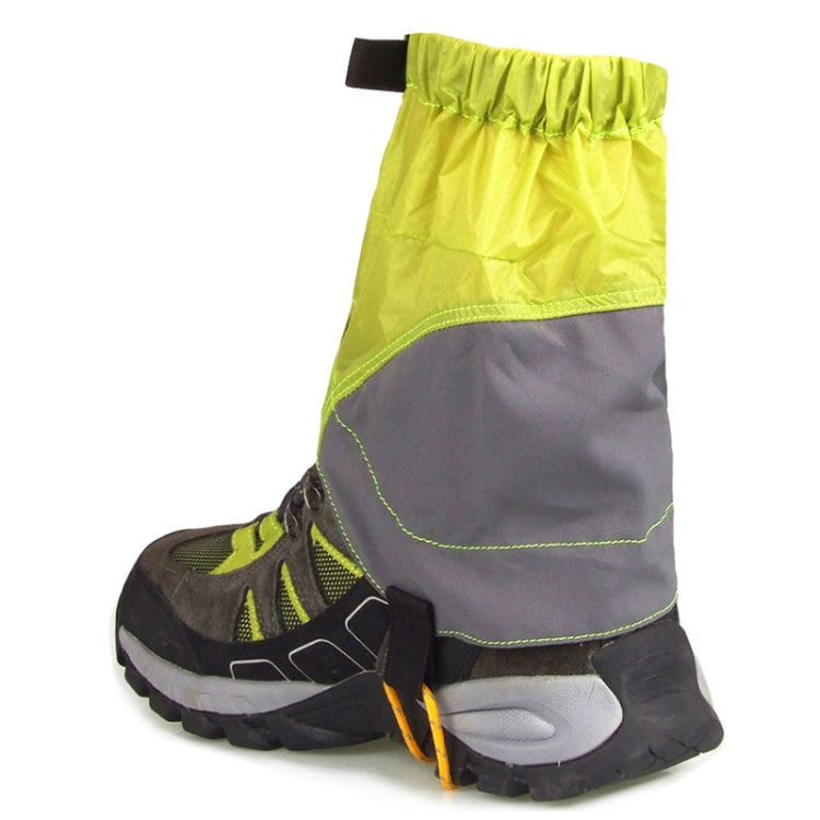 Outdoor Mountaineering Sandproof Water-resistant Tearproof Legging Protective Case(Orange)