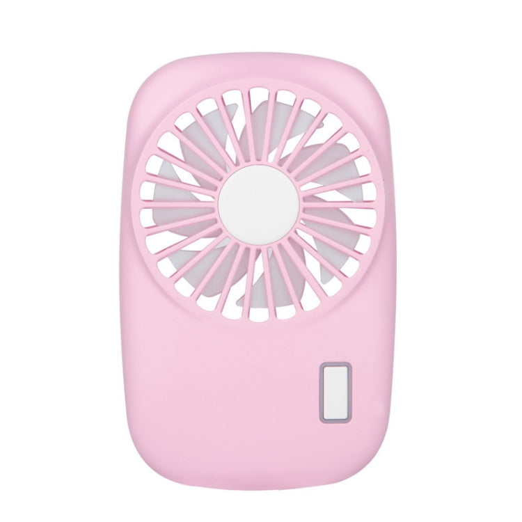 Portable Hand Held USB Rechargeable Mini Fan(Pink)
