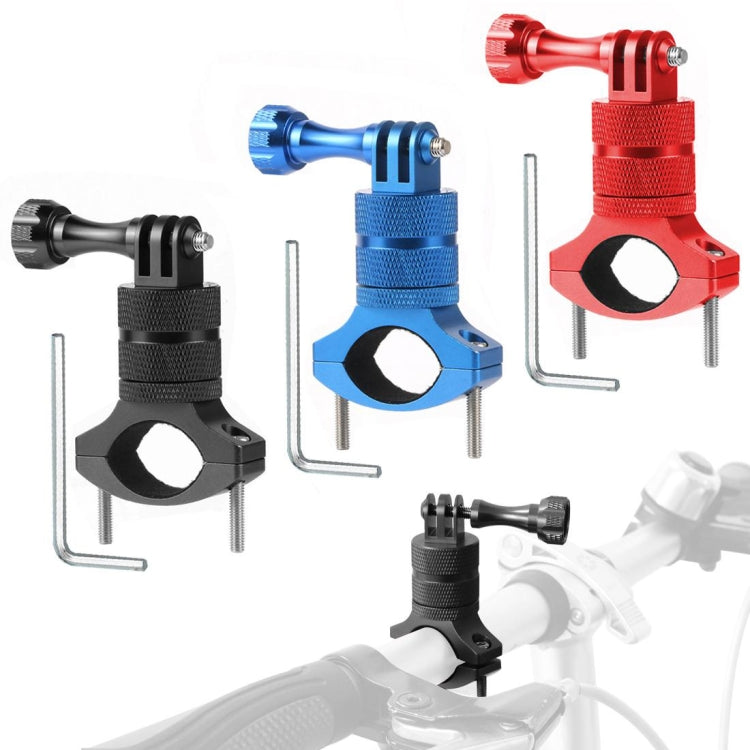 Aluminum Alloy Bicycle Mounting Bracket Bicycle Clip For Action Camera(Black)