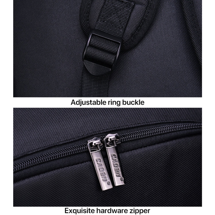 Cwatcun Shoulder Digital Camera Bag Outdoor Nylon Photography Backpack(Black (Big size))