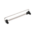 Y01B Plastic Head 12 inches Wardrobe Hardware Push-Pull Hanging Rod Clothes Rail - Shelf & Hooks by PMC TechLife | Online Shopping South Africa | PMC TechLife