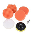 7 in 1 Buffing Pad Set Thread Auto Car Polishing Pad Kit for Car Polisher, Size:6 inch - Polishing Machine & Accessories by PMC TechLife | Online Shopping South Africa | PMC TechLife