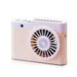 Portable Mini Usb Charging Camera Fan Hanging Neck Small Fan(Pink) - Electric Fans by PMC TechLife | Online Shopping South Africa | PMC TechLife | Buy Now Pay Later Mobicred
