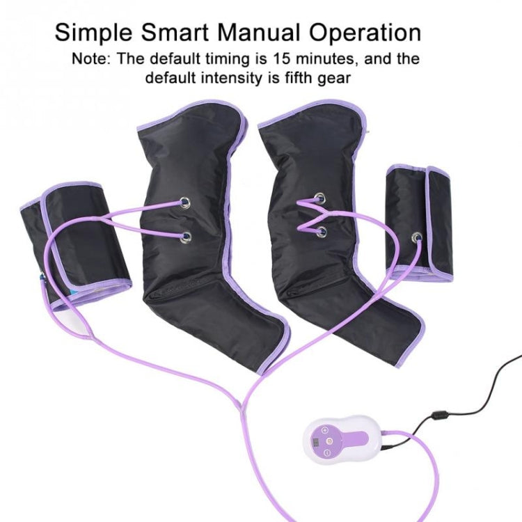 Air Wave Pneumatic Leg Massager Home Air Pressure Massager, Plug Type:EU Plug