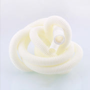 18mm Diameter Plastic Drain Pipe Water Outlet Extension Hose with Clamp for Semi-automatic Washing Machine / Air Conditioner, Size:5m  Length