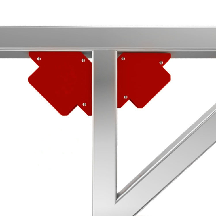 Magnetic Welding Positioner Triangular Strong Magnetic Holder, Size:25 Pounds
