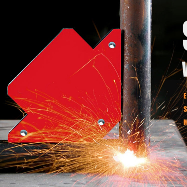 Magnetic Welding Positioner Triangular Strong Magnetic Holder, Size:25 Pounds