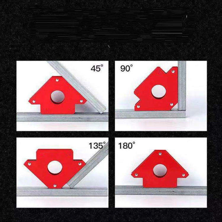 Magnetic Welding Positioner Triangular Strong Magnetic Holder, Size:25 Pounds