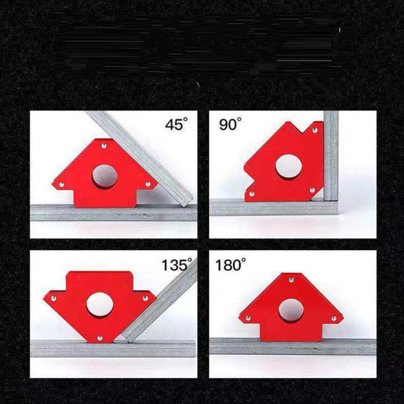 Magnetic Welding Positioner Triangular Strong Magnetic Holder, Size:25 Pounds