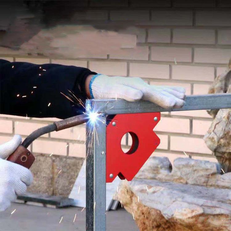 Magnetic Welding Positioner Triangular Strong Magnetic Holder, Size:25 Pounds