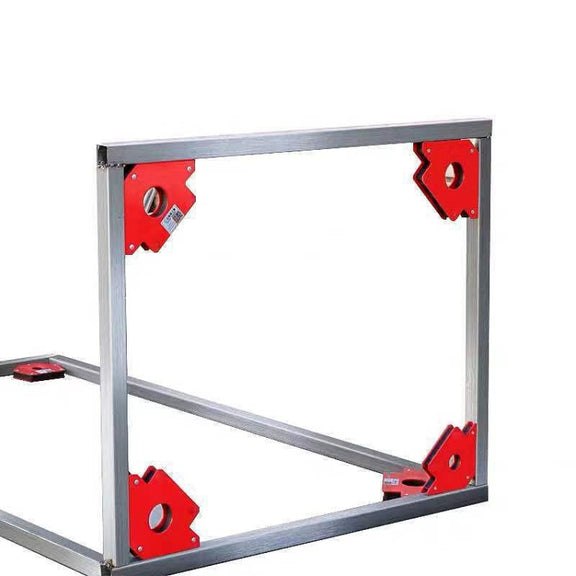 Magnetic Welding Positioner Triangular Strong Magnetic Holder, Size:25 Pounds
