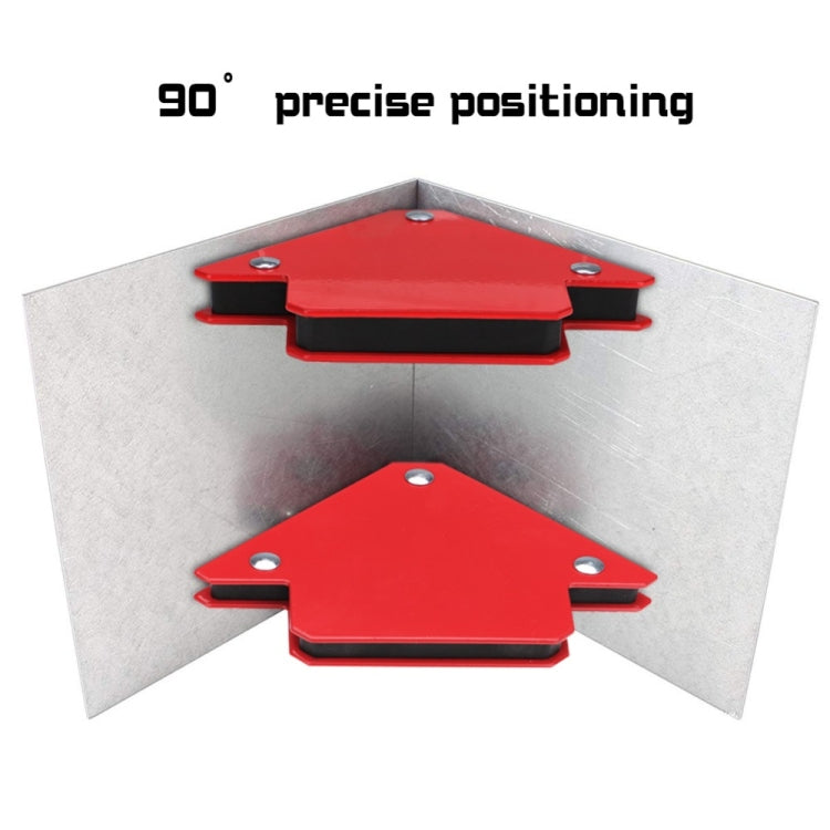 Magnetic Welding Positioner Triangular Strong Magnetic Holder, Size:25 Pounds