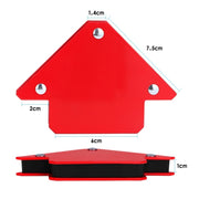 Magnetic Welding Positioner Triangular Strong Magnetic Holder, Size:50 Pounds