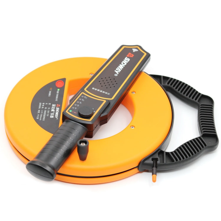 SNDWAY Pipe Scanner Thickness PVC Pipe Blockage Width Measuring Instrument, Specification:SW730 Standard (30 meters)