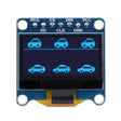 Waveshare 0.96 inch OLED Display Module, 128×64 Resolution, SPI / I2C Communication(E Blue) - Boards & Shields by Waveshare | Online Shopping South Africa | PMC TechLife | Buy Now Pay Later Mobicred