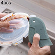4 PCS Penguin Shape Soft Scraper Kitchen Baking Gadget(Dark Green) - Cutlery Sets by PMC TechLife | Online Shopping South Africa | PMC TechLife | Buy Now Pay Later Mobicred