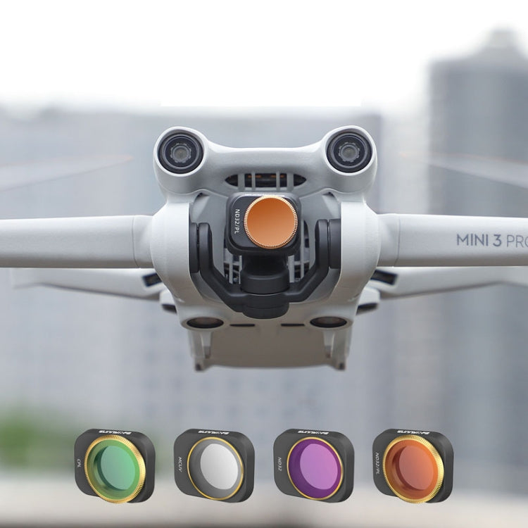 3 PCS / Set CPL+ND8+ND16 Sunnylife MM3-FI411 For Mini 3 Pro Adjustable Filter