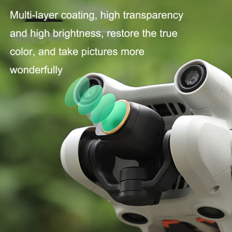 4 PCS / Set MCUV+CPL+ND4+ND8 Sunnylife MM3-FI411 For Mini 3 Pro Adjustable Filter